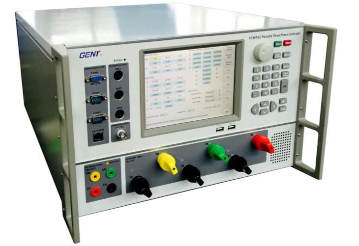 Moveable Three-Phase Energy Meter Testing Equipment